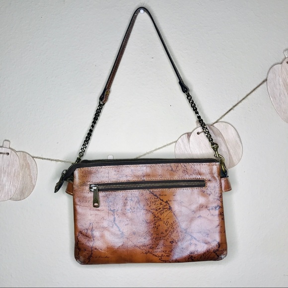 Patricia Nash Handbags - Patricia Nash leather map bag handbag purse